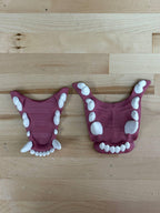 Fursuit Fox Jawset 3D-printed PLA
