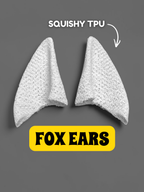 Fox TPU Ears For Fursuit