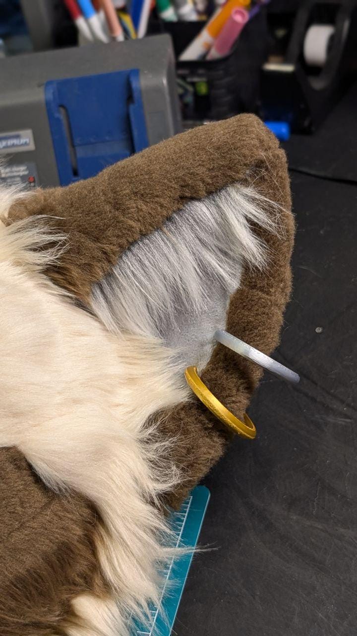 Fursuit & cosplay 3D printed earrings