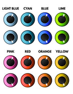 Fursuit eyes - 12 Colors // Sublimated PVC mesh