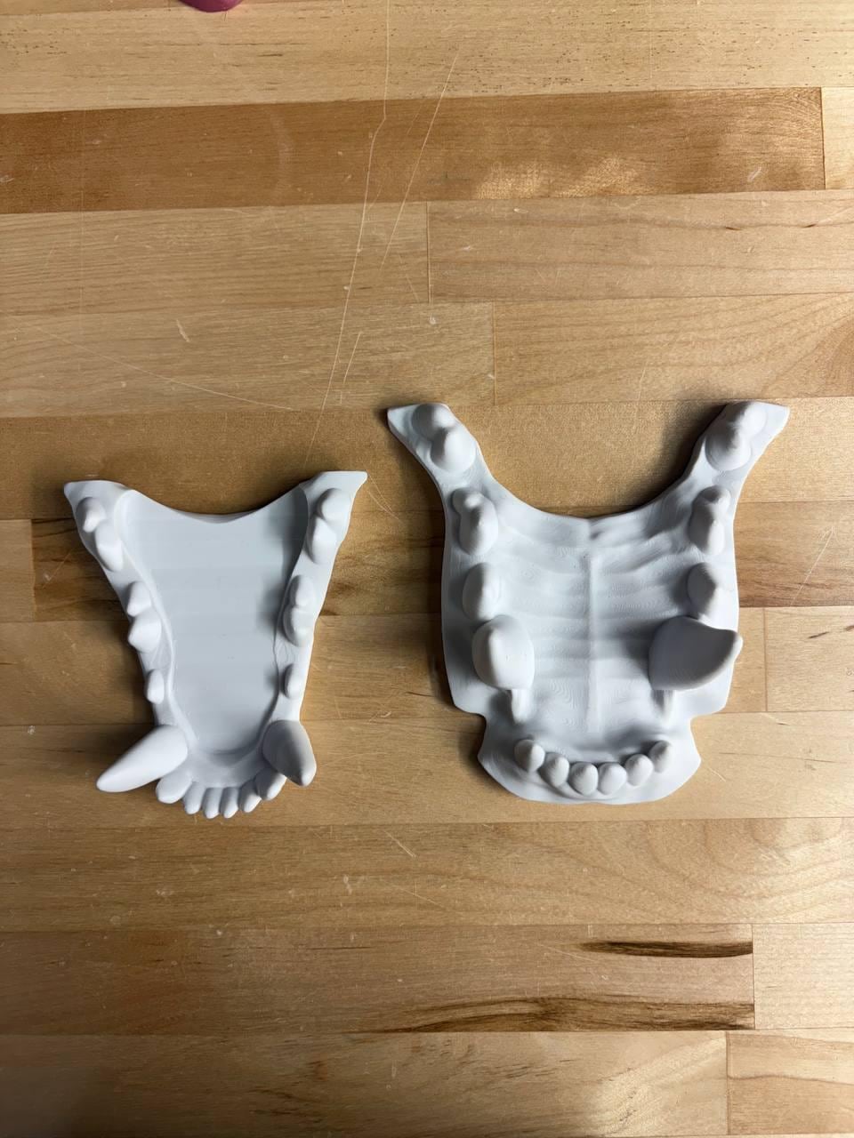 Fursuit Canine Jawset 3D-printed PLA
