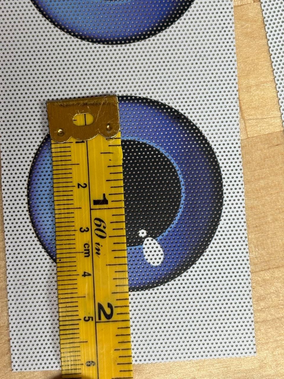 Fursuit eyes - 12 Colors // Sublimated PVC mesh