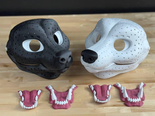 Canine Fursuit Headbase with moving jaw