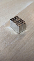 12 pcs - N52 Magnets 6x3x1.5mm for fursuits eyelids and crafts