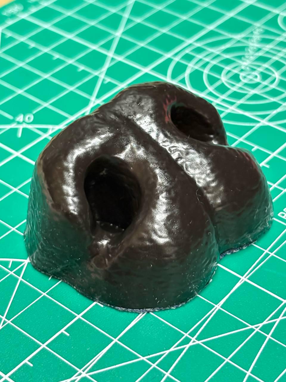 Hyena fursuit silicone nose | Custom Colors