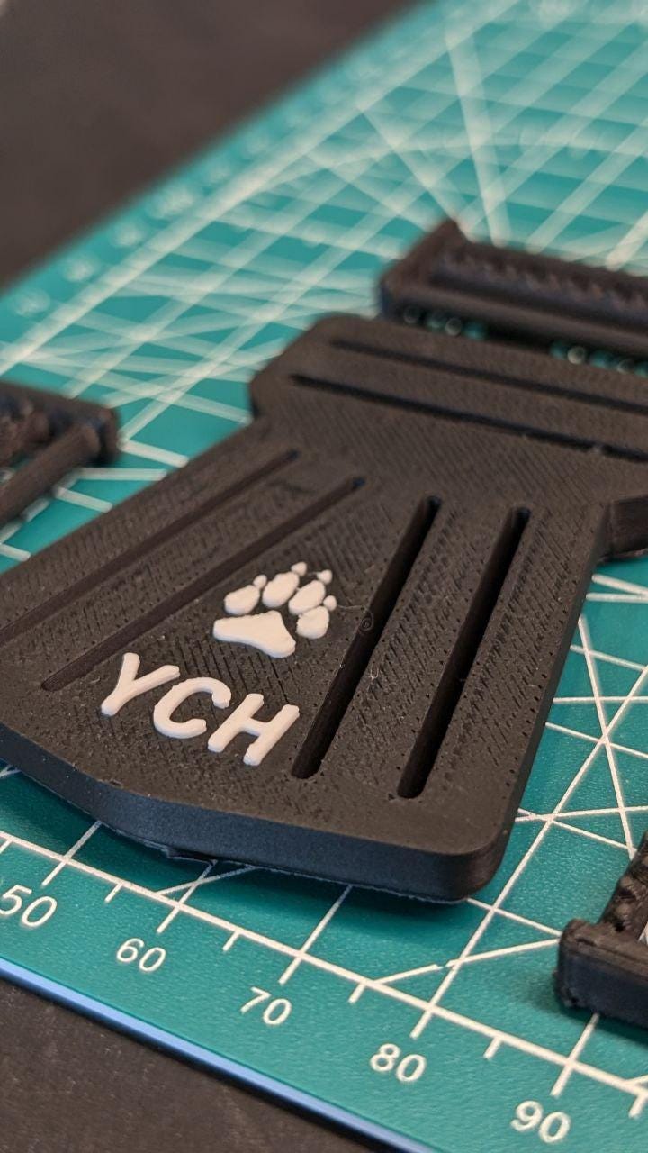Mask & Fursuit Headstrap | 1.5 Inch Width, Three Way Plastic Assembly