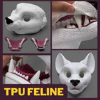 Feline TPU Fursuit Headbase