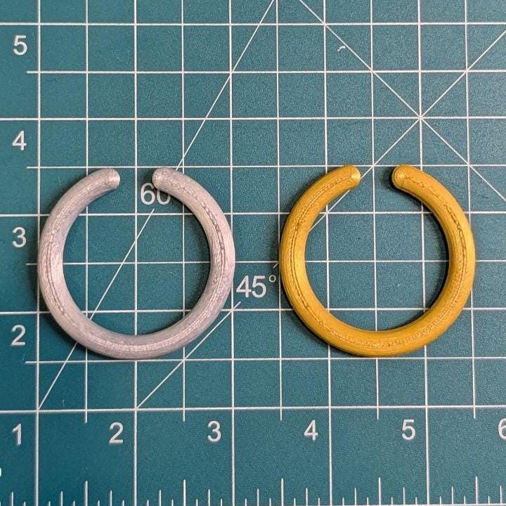 Fursuit & cosplay 3D printed earrings
