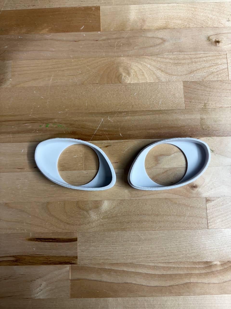 Fursuit Canine 3D-Printed Eyeblanks