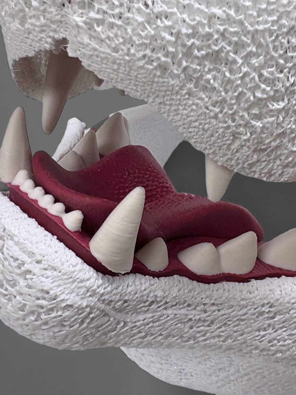 Feline TPU Fursuit Headbase With Moving Jaw