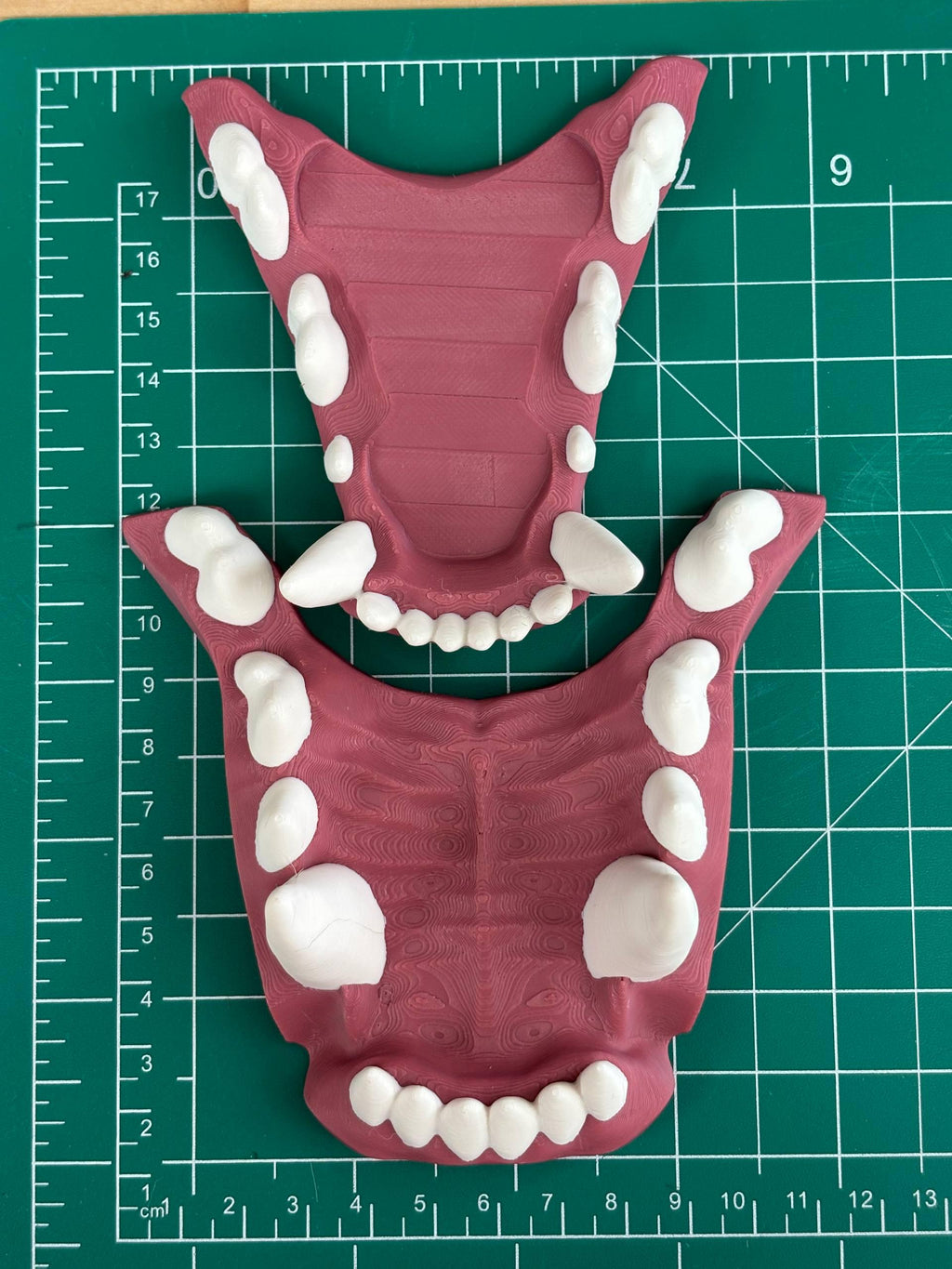 Fursuit Fox Jawset 3D-printed PLA