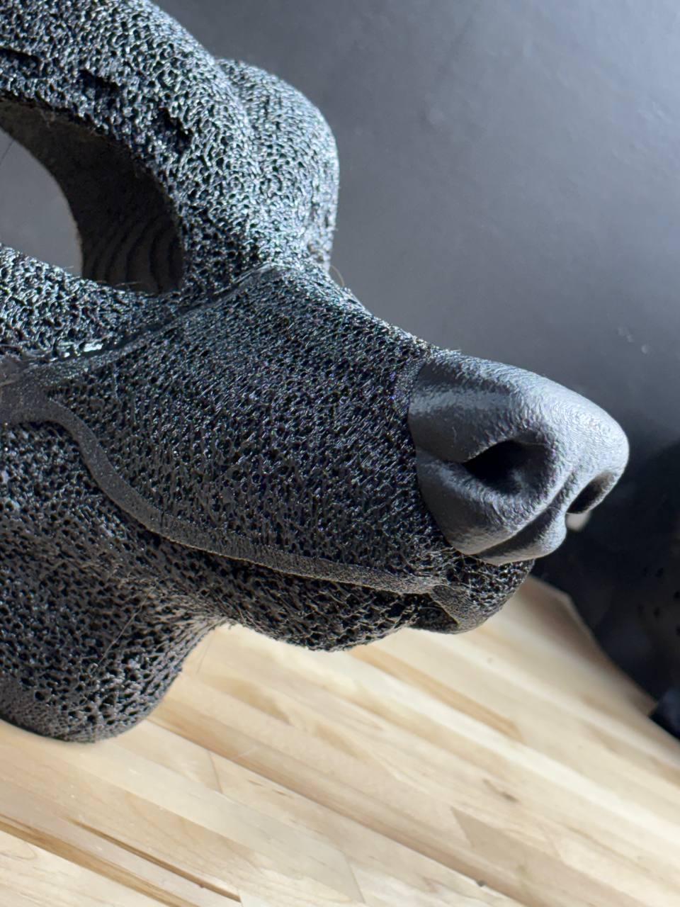 Canine TPU Fursuit Headbase