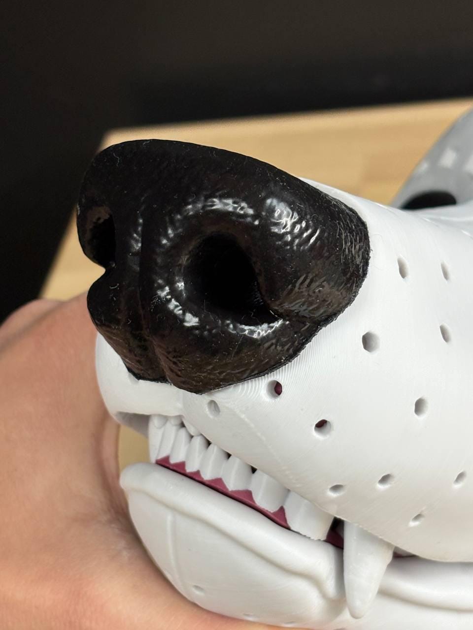 Canine Silicone Nose For Fursuit | CUSTOM COLORS