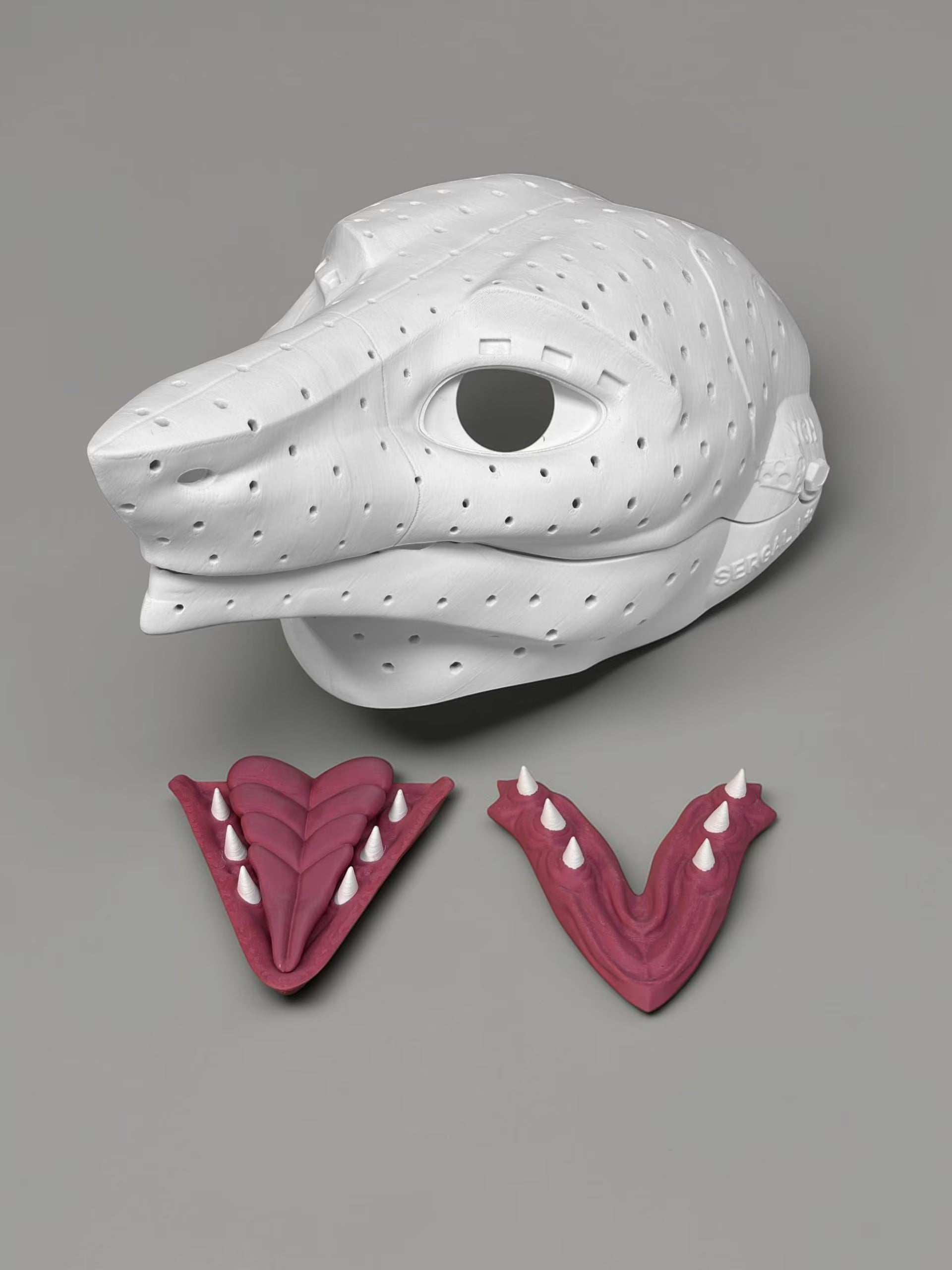 Sergal Fursuit Headbase Kit with moving jaw