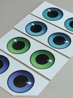 Fursuit eyes - 12 Colors // Sublimated PVC mesh