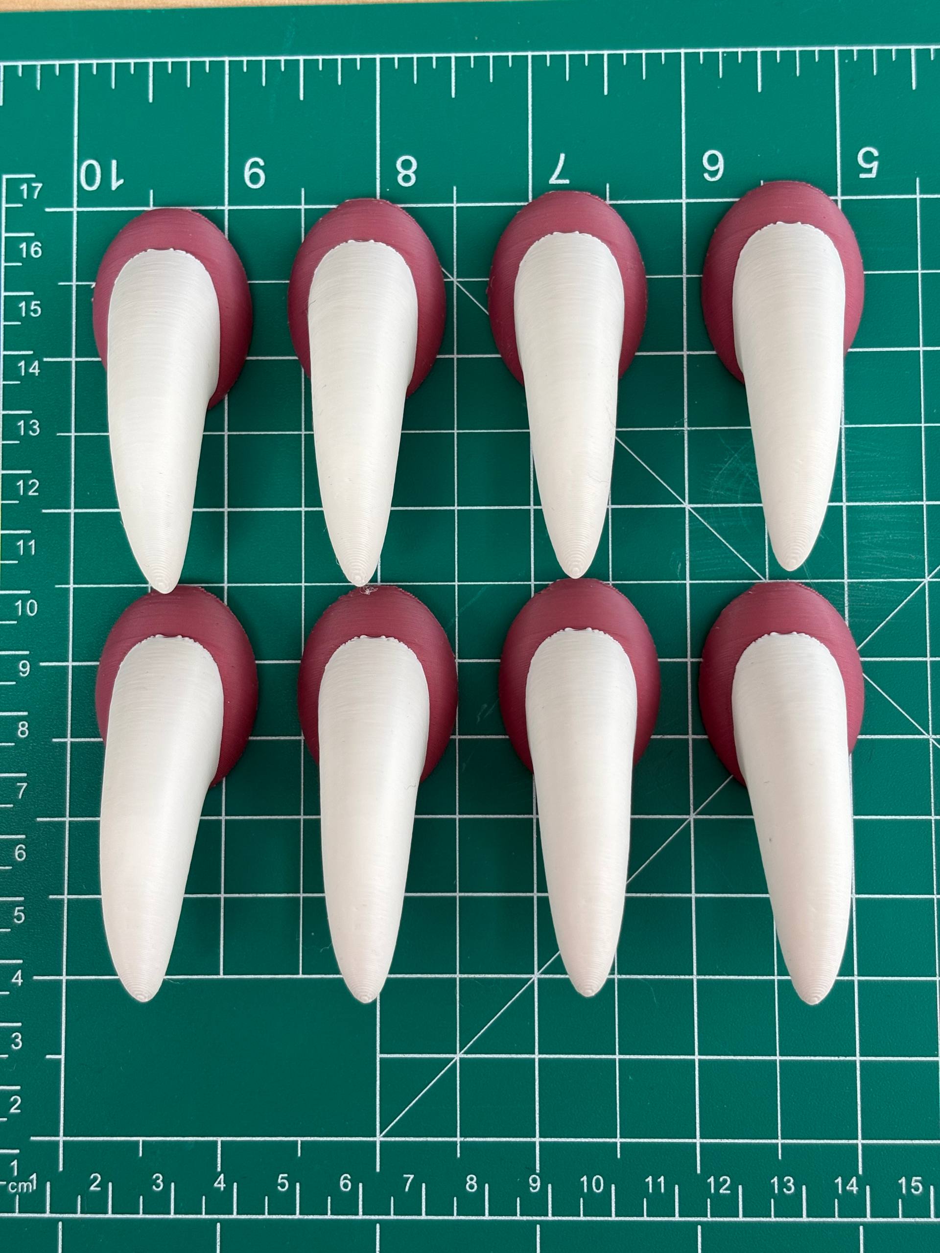 Fursuit Sergal Claws - TPU base
